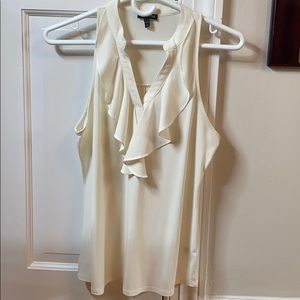 White Tank top blouse !